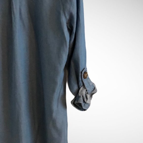 Marc New York Chambray Top - NWOT - Picture 3 of 5